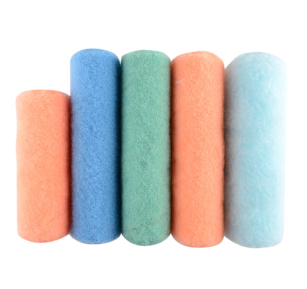 Как почистить краски ролики?